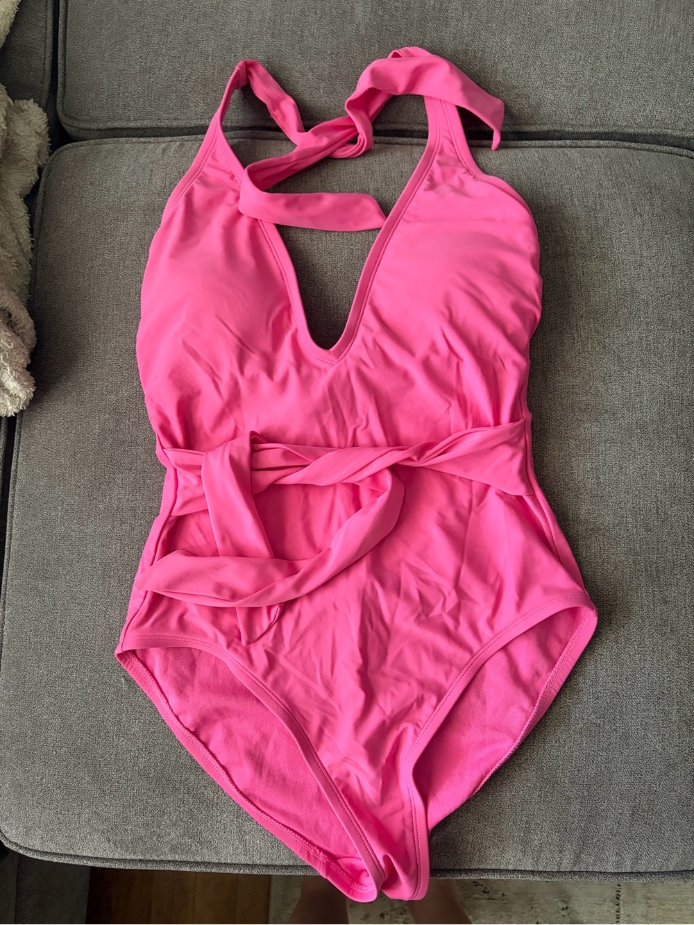 Shade & Shore Hot Pink Swimsuit Top